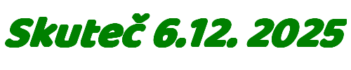 Čerti Proseč - Skuteč 6.12. 2025